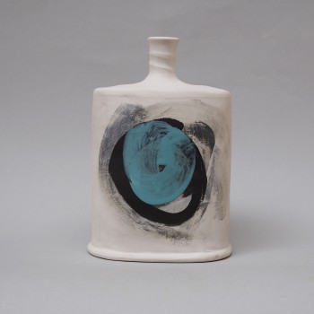 Storm bottle medium with turquoise