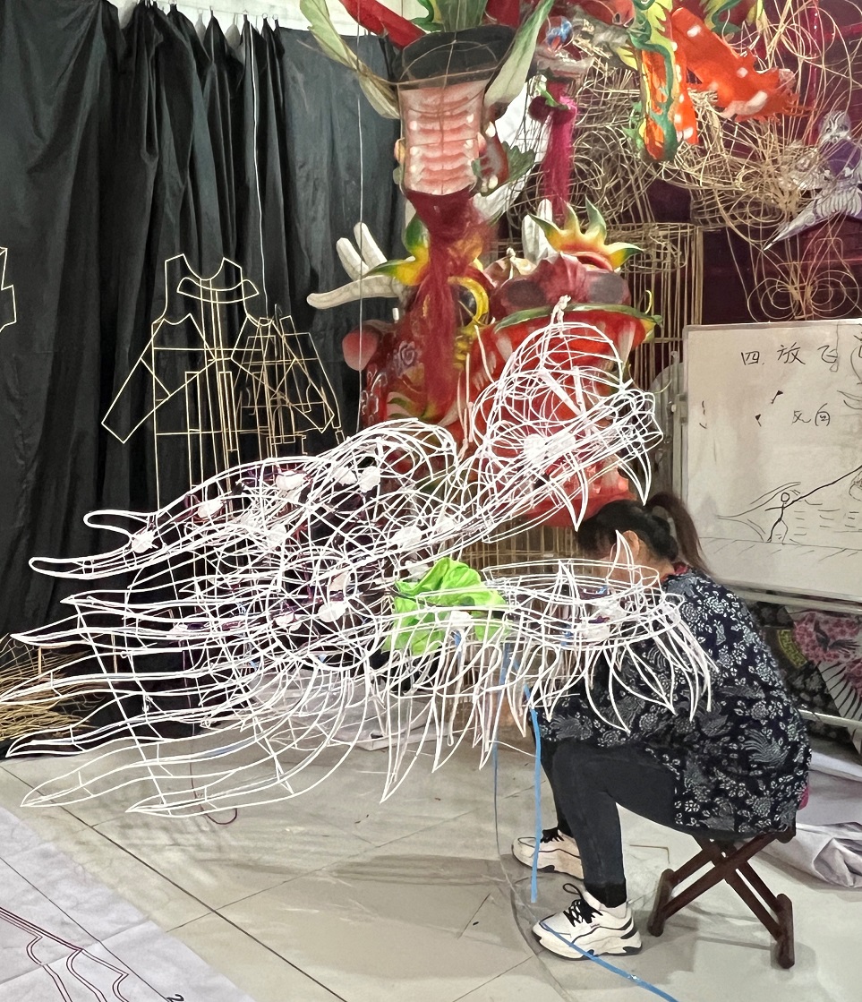 2023 Metal sculpture for kite cropped