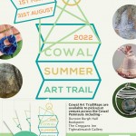 A5 flyer Cowal Summer Art Trail small