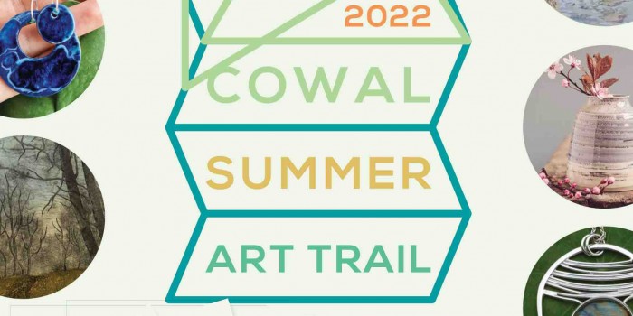 A5 flyer Cowal Summer Art Trail small