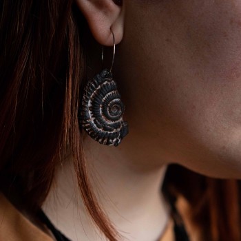 Ammonite Earrings