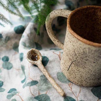 Fern mug and spoon