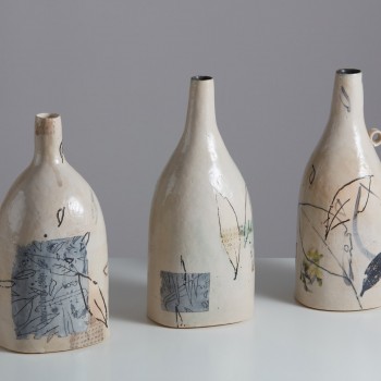 FionaThompson ContainedFloraBottlesH32cm AlistairClark