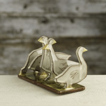 Michelle Lowe geese toast rack 2