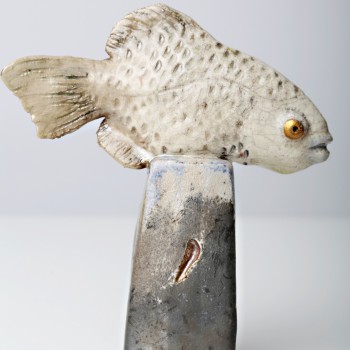 Raku fish. Ceramic 2019