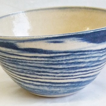 Seascape serving bowl large