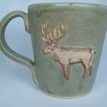 red deer stag