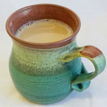 sea green mug
